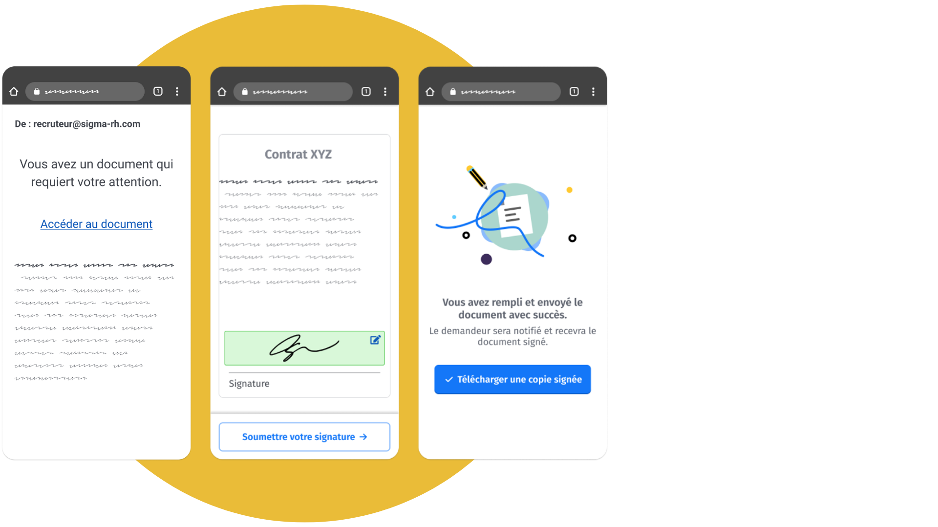 Signature électronique avancée